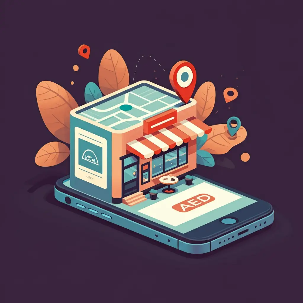 Local business PPC illustration
